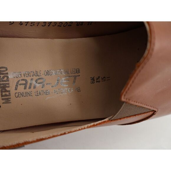 Mephisto Korie Loafer Womens 11 Brown Leather Slip On Comfy Shoes Flat - Picture 8 of 12